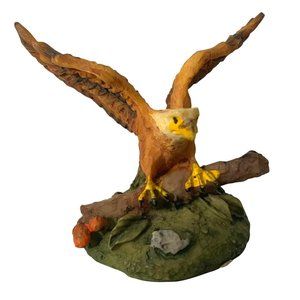 American Eagle Wings Outstretched Small Resin Figurine 2 1/4" Tall Taking Flight